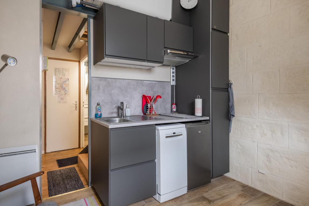 Studio En Duplex-Aircon-Terrasse-Parking-Calme Burdeos Exterior foto