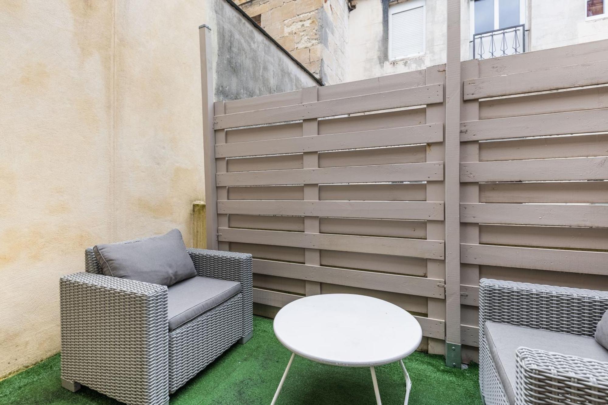 Studio En Duplex-Aircon-Terrasse-Parking-Calme Burdeos Exterior foto
